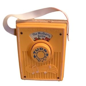 Fisher Price Vintage Pocket Radio Music Box